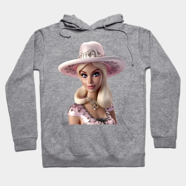 Sparkling Cowgirl Barbi Hoodie by SkullTroops